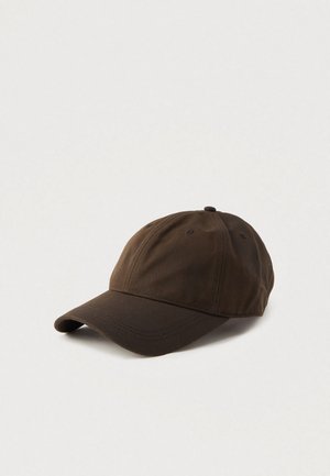 BASIC WAXED - Boné - dark brown