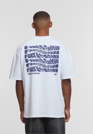FUEL - T-shirt imprimé - brightwhite