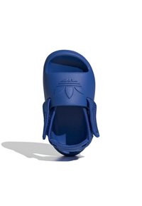 adidas Originals ADIFOM ADILETTE KIDS - Matalakantaiset pistokkaat - blueblueblue