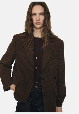 Manteau court - mittelbraun
