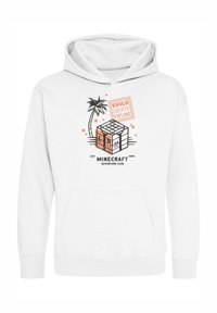 Henry Tiger MINECRAFT BUILD CREATE EXPLORE - Luvtröja - white