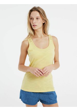 PRTBECCLES - Débardeur - macaroonyellow