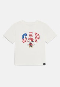 GAP - LOGO COLLAB DISNEY RELAXED TEE - T-shirts med print - off-white Miniatyrbilde 1