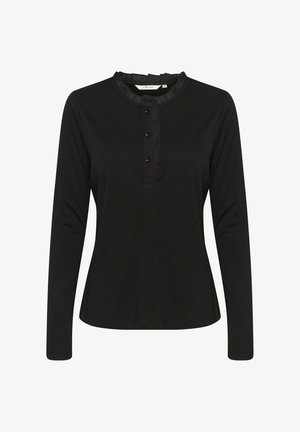 Cream CRNAIA FLOUNCE  - Pluus - pitch black