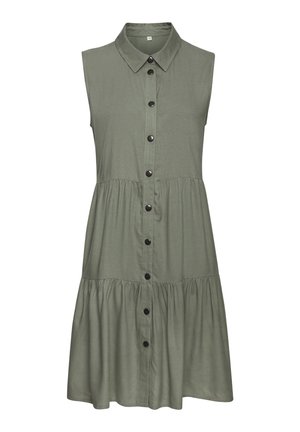 Blusenkleid - khaki