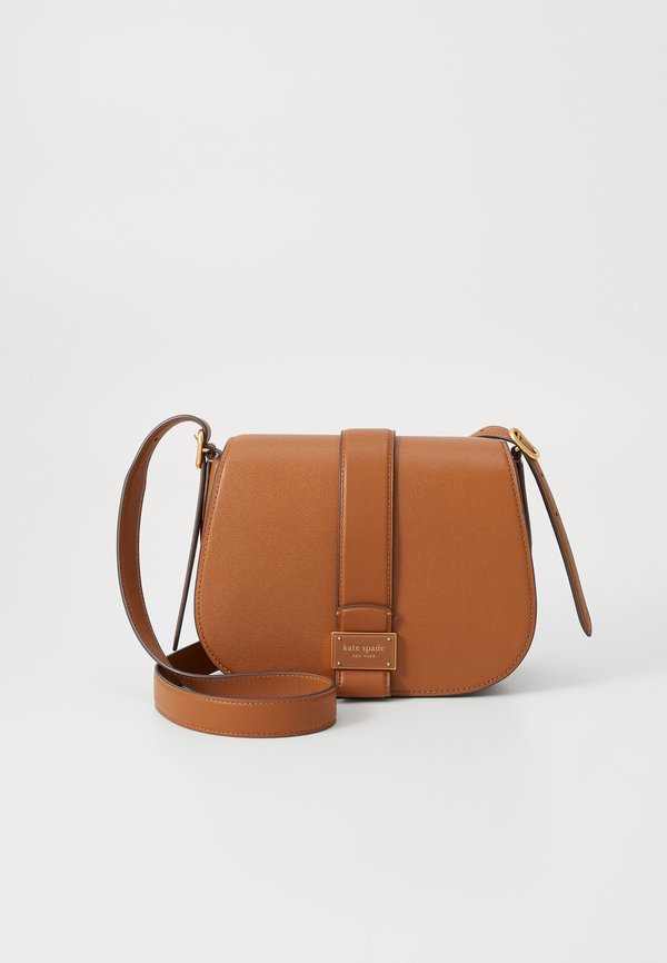NOUVEAU MEDIUM SADDLE BAG - Cross body bag - cavern clay