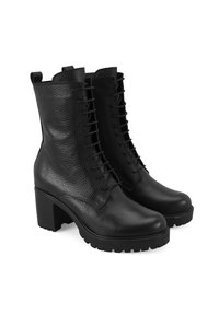 Desa Bottines à plateau - black
