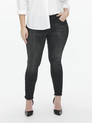 ONLY Carmakoma, CARWILLY SKINNY - Jeans skinny - black