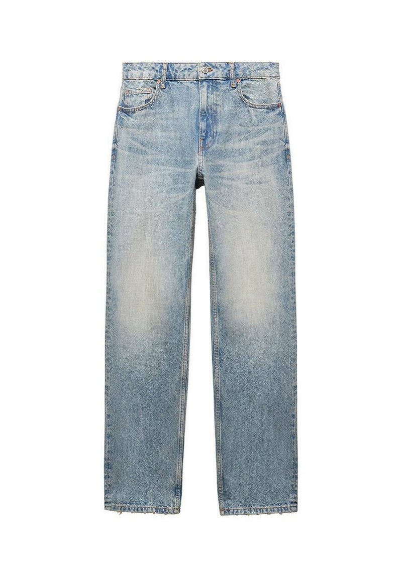 Mango Relaxed fit jeans lichtblauw