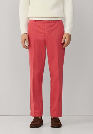 SANDERSON - Pantalones chinos - light red