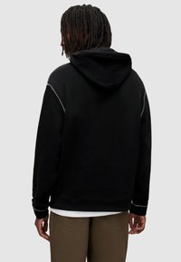 AllSaints Jersey con capucha - black