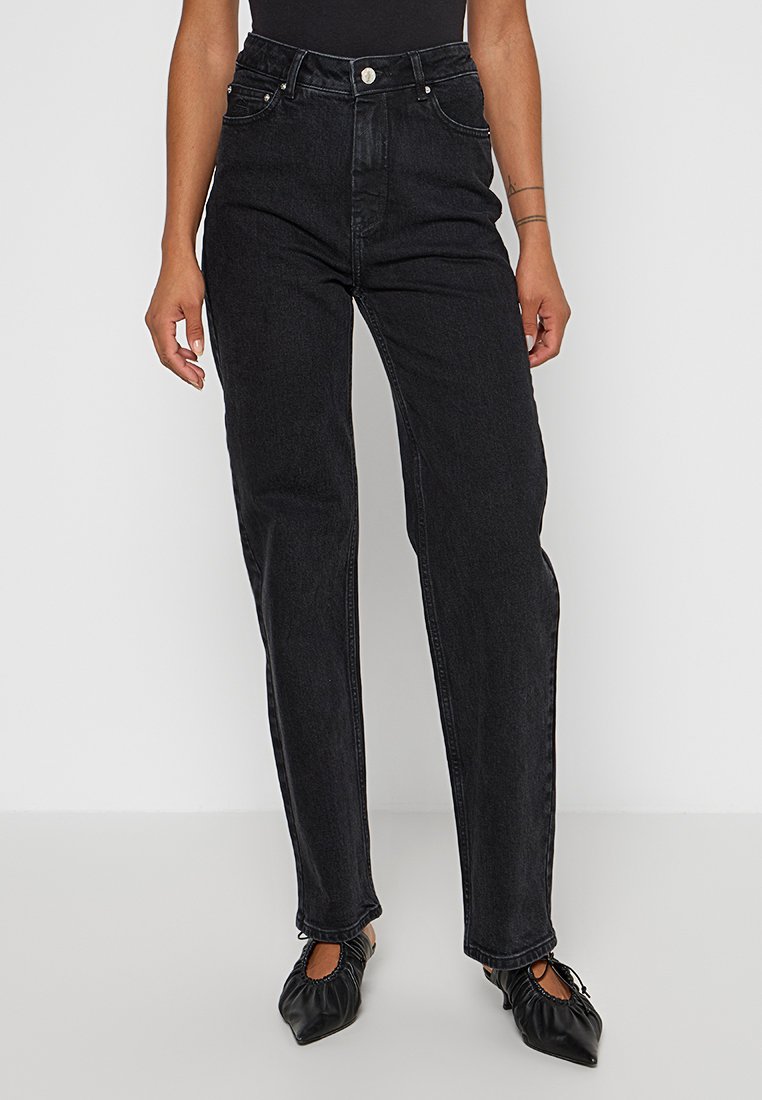 MUNTHE Straight leg jeans zwart MUNTHE Straight leg jeans zwart