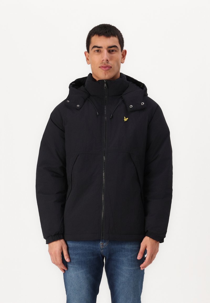 Lyle & Scott PADDED PUFFER JACKET - Vinterjakke - jet black