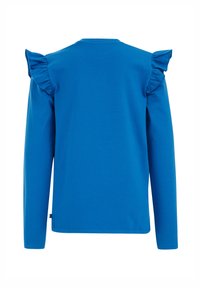 WE Fashion Tops ar garām piedurknēm - blue