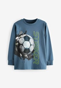 Next GRAPHIC 3 PACK REGULAR FIT - Pikkade varrukatega topp - green blue football