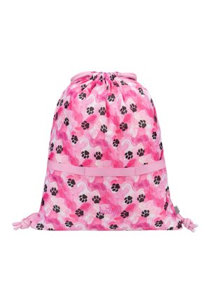 MIT TASCHE PFÖTCHEN - Drawstring sports bag - rosa
