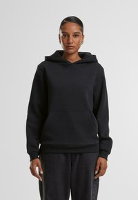 Urban Classics FLUFFY - Sweat à capuche - black