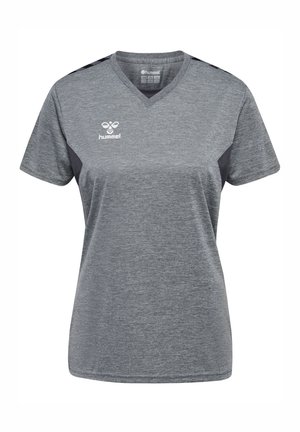 AUTHENTIC - Sports T-shirt - grey melange