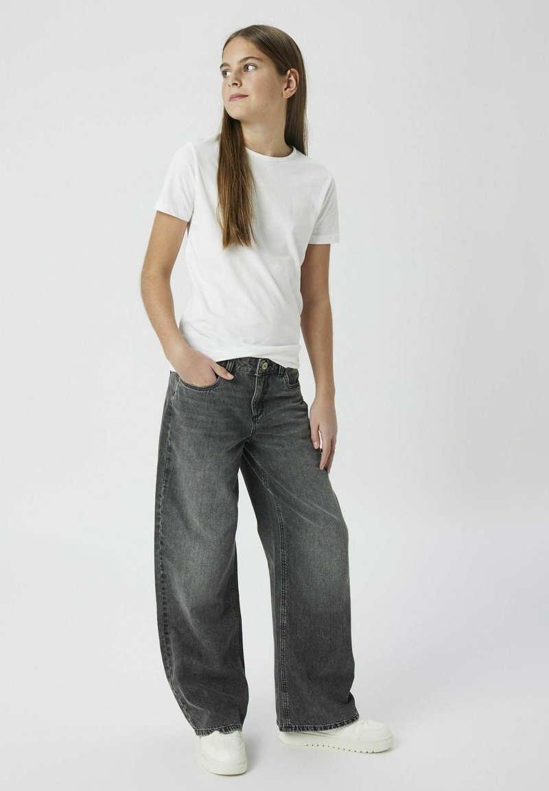TWO SOON WIDE - Jeans relaxed fit - dark grey denim