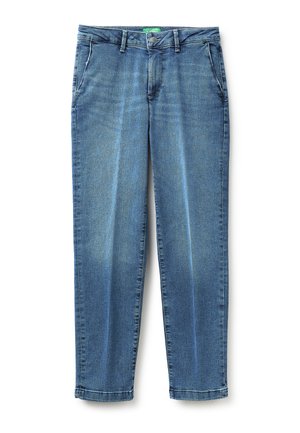 United Colors of Benetton, SLIM FIT DENIM CHINOS.. - Jeans Slim Fit - blue