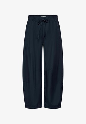 ONLY, WIDE-LEG TROUSERS ONLAYANA BARREL FIT WIDE-LEG TROUSERS - Bukser - navy blazer