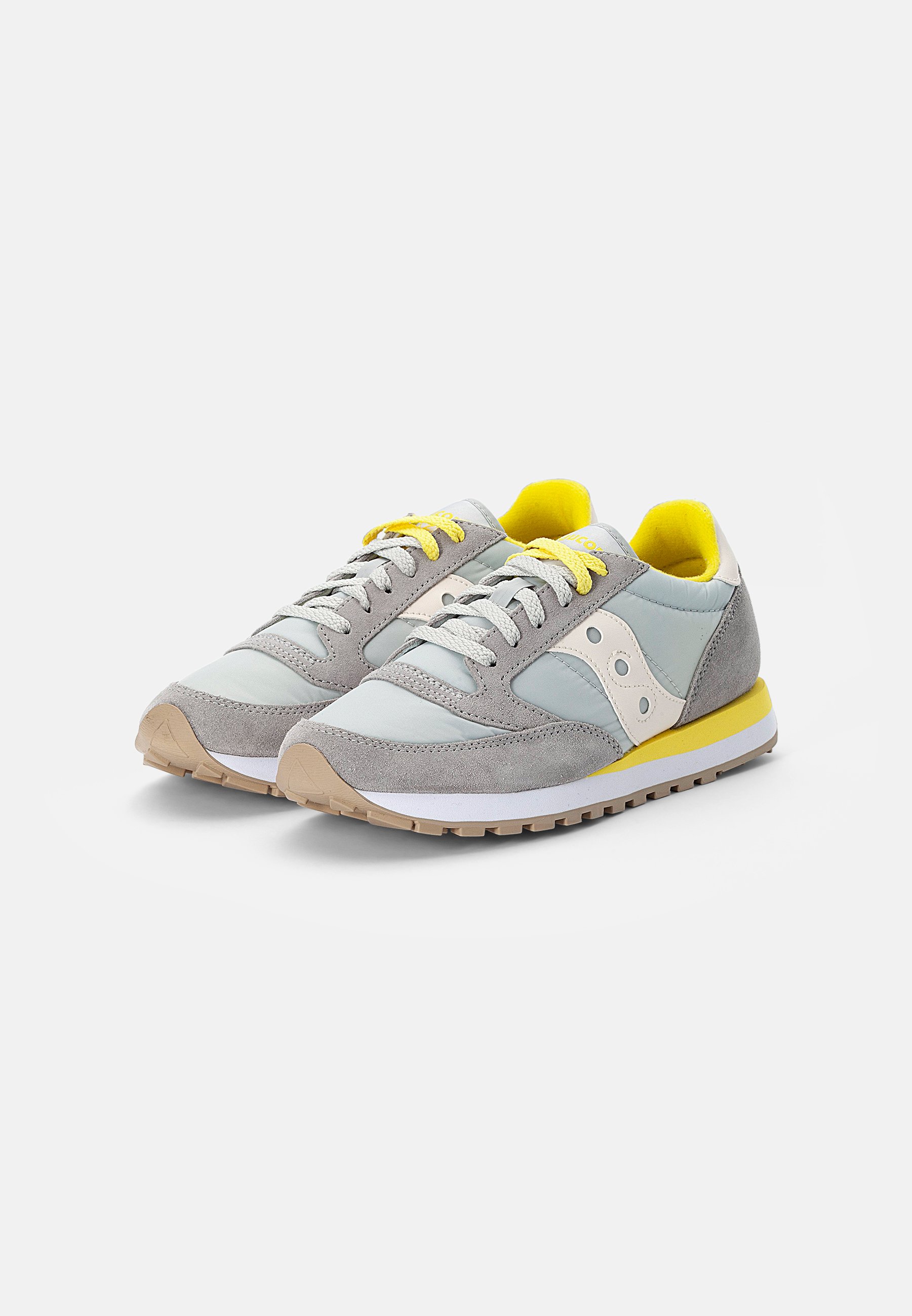 gray saucony jazz