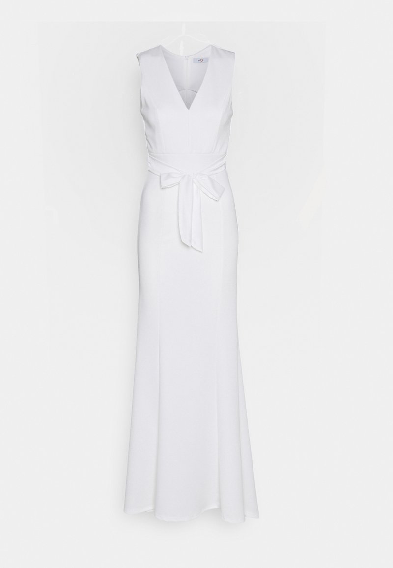 Damen Freizeitkleider | WAL G. WGXZL WEDDING MARIETTA V NECK MAXI DRESS Ballkleid white/weiß - MZ89599 Damen Freizeitkleider | WAL G. WGXZL WEDDING MARIETTA V NECK MAXI DRESS Ballkleid white/weiß - MZ89599