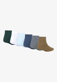 Jordan EVERYDAY ESSENTIALS UNISEX 6 PACK - Calcetines - oxidized green