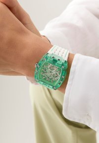 Guess PHOENIX - Pulkstenis ar hronogrāfu - white