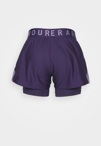 Under Armour PLAY UP SHORTS - Calções desportivos - purple switch/purple switch/club purple