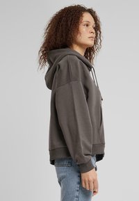 Karl Kani SMALL SIGNATURE ESSENTIAL OS  - Felpa con cappuccio - anthracite