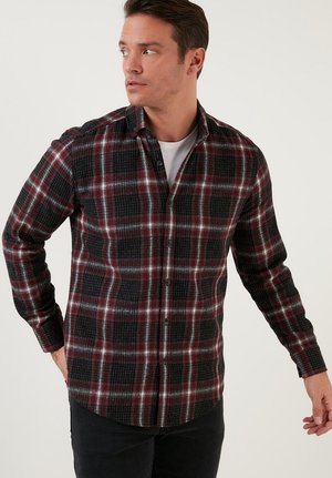 REGULAR FIT - Overhemd - bordeaux