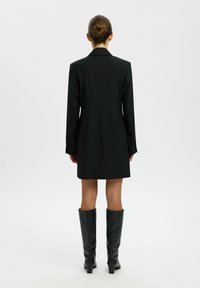 Selected Femme STRUCTURED - Hverdagskjole - black