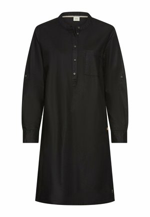camel active, KLEID MIT STEHKRAGEN - Skjortekjole - caviar