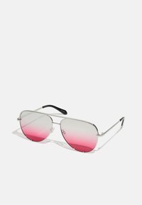 Não selecionado, silver-coloured/pink