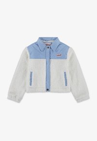 Levi's® BIG SHEPA TRUCKER - Fleecejacka - blanc de blanc