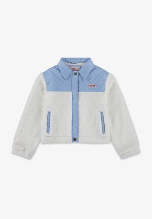 BIG SHEPA TRUCKER - Fleecejakke - blanc de blanc