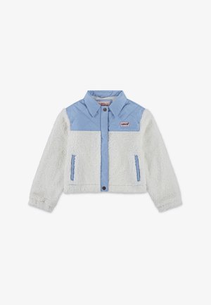 Levi's® BIG SHEPA TRUCKER - Jakna iz flisa - blanc de blanc