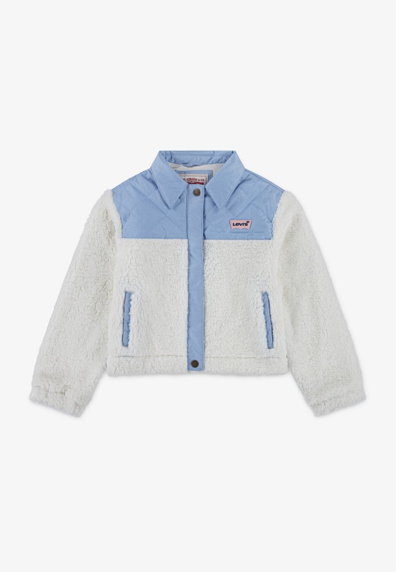 Levi's® BIG SHEPA TRUCKER - Fleecejacka - blanc de blanc