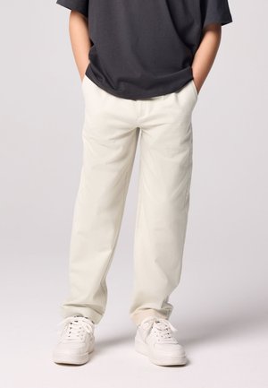 REGULAR FIT - Hlače - beige