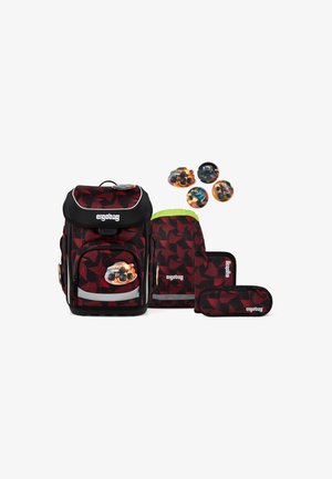 SET - Mochila escolar - unaufhaltbär - schwarz