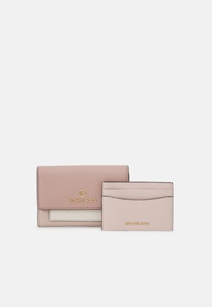 JET WALLET SET - Peněženka - brown/light pink