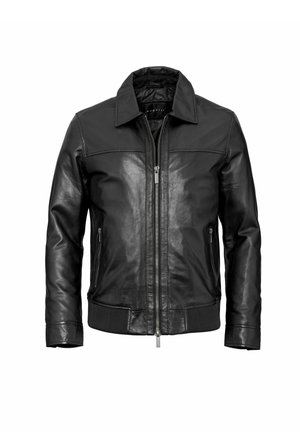 BUDANTE - Lederjacke - schwarz