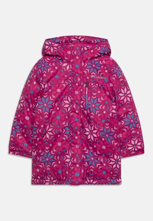 ALPINE FREE FALL UNISEX - Snowboard jacket - wild fuchsia paperflakes