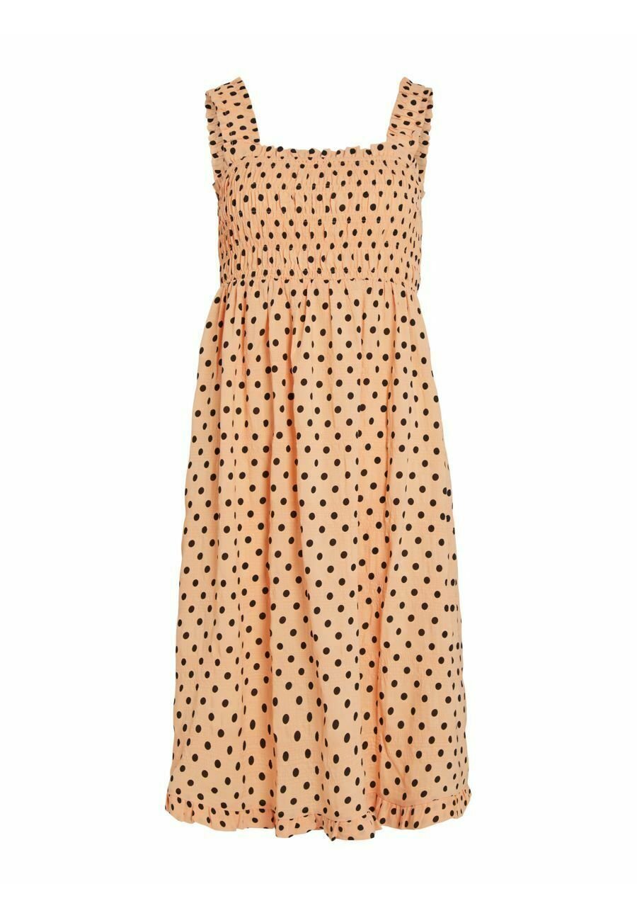 Vila VIMOST - Vestido informal - mango sorbet/naranja - Zalando.es