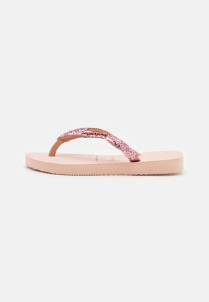 Havaianas SLIM GLITTER II MINI ME KIDS - Medencei cipő - ballet rose/golden blush