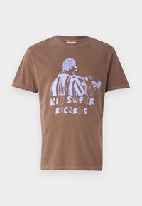 TEE - Print T-shirt - brown