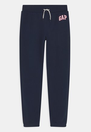 LOGO NEW GIRLS - Spodnie treningowe - elysian blue