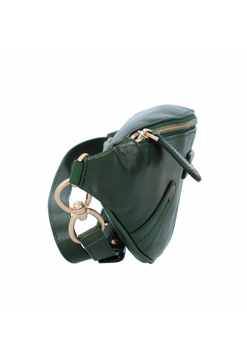 Marsupio Unisex Da Viaggio Obsessed, Verde E Nero, In Tela 100% Poliestere, Regolabile