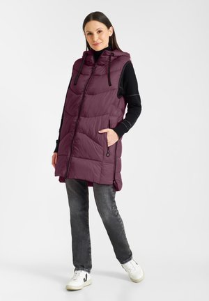 THERMOLITE LITTLE TWISTER - Bodywarmer - pflaume